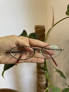 Coach Eyeglasses Frames AIMEE 402 Brown Round Oval Full Wire Rim 51-17-135 - Picture 1 of 11