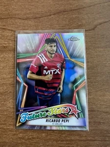2022 Topps Chrome MLS Future Stars Ricardo Pepi #FS-1 Insert Case Hit Europe USA - Picture 1 of 2