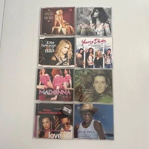 8 x Bulk Lot Women 's Pop, Rock , R&B Cd's Slimline Cases - Picture 1 of 10