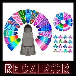 Ze-Grey Kids Swim Fins - Lightweight Silicone Flippers for Fun Water Activities - Picture 1 of 11