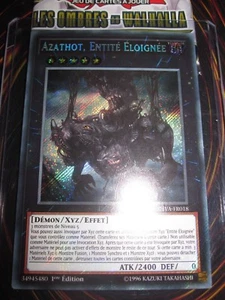 YU-GI-OH! STR SECRETE AZATHOT ENTITE ELOIGNEE SHVA-FR018 NEUF EDITION 1 FRENCH - Picture 1 of 1