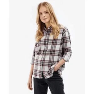 Barbour Damen Größe 4 Bethwin Knopfleiste Hemd Wolkenkariert Urlaub kariert neu - Bild 1 von 8