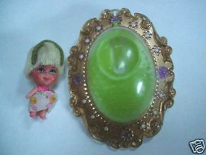 VINTAGE 1960s 60s LIDDLE LITTLE KIDDLE LOLA DOLL-LOCKET - Picture 1 of 1
