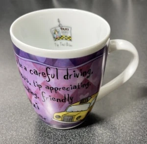History And Heraldry Mug Fine Porcelain Taxi Driver Coffee Tea Mug Cup - Picture 1 of 8
