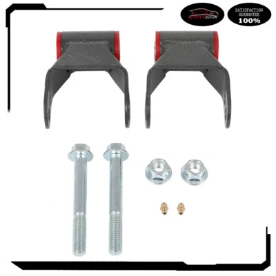 For 1988-1998 Chevy GMC K1500 K2500 4WD Lift Rear Shackle 1.5" or 2" Foto 1 de 4