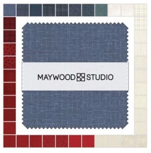 5" Charm Pack Squares - Woolies Flannel Three Cheers Cotton Precuts M517.94 - Picture 1 of 2