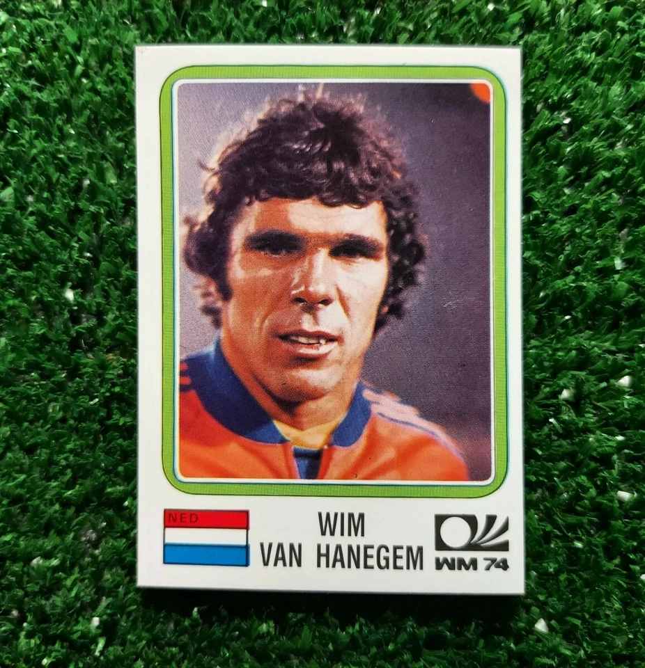 FIGURINA CALCIATORI PANINI WORLD CUP STORY OLANDA n°86 VAN HANEGEM ALBUM - Photo 1/1