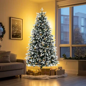 180cm Weihnachtsbaum Baum Christbaum PE Tannenbaum Tanne Baum Künstlicher Grün - Bild 1 von 17