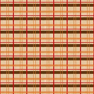 Wilmington Prints - Gnome-Kin Patch - Plaid - Cream, Fabric By the Yard - Picture 1 of 5