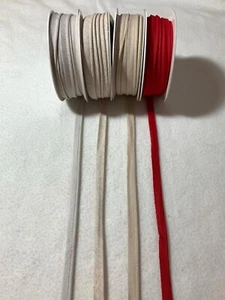 100% Linen Piping Trim Made in France 7/16" wide (5 Colors to choose from) - Picture 1 of 8