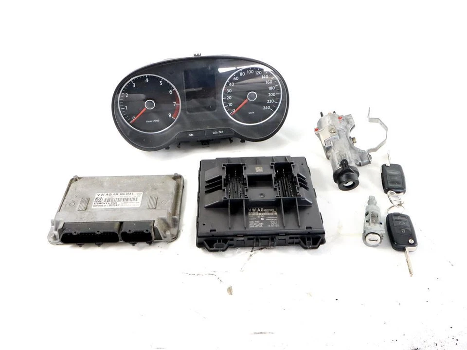 03E906023L KIT ACCENSIONE AVVIAMENTO VOLKSWAGEN POLO 1.2 B 51KW 5M 5P (2009) RIC — 第 1/4 张图片