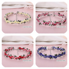 HOT SELL FASHION LACE CHOKER NECKLACE FLORAL FLOWER EMBROIDERY LADIES CHOKER