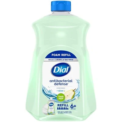 Dial Complete Antibacterial Foaming Hand Soap Refill Fresh Pear 52 fl oz - Image 1 of 4