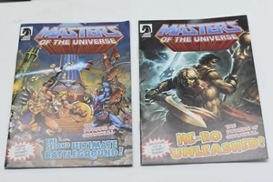 HE-MAN MOTU Mini Comic The Powers of KING Grayskull Parts 2 & 3 VHTF RARE YES - Picture 1 of 8