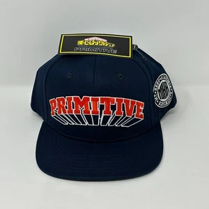 Primitive X Skateboarding My Hero Academia Anime Azul Marino Snapback Gorra Sombrero - Imagen 1 de 8