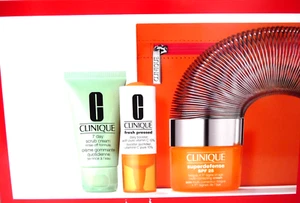 CLINIQUE Superdefense SPF 25 50ml + 7 Day Scrub + Fresh Pressed Gift Set + Bag - Picture 1 of 1