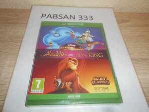 XBOX ONE - ALADDIN AND EL REY LEON - CLASSICS GAMES , PAL ESPAÑOL , PRECINTADO - Imagen 1 de 2