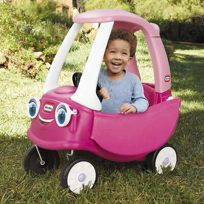 Little Tikes Princess Cozy Coupe Ride on, Pink, for Ages 1 to 5 Years - Image 1 of 4