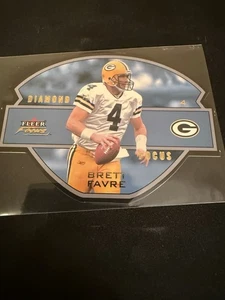 2003 Fleer Focus - Diamond Focus Brett Favre #4 DF /350 - Picture 1 of 2