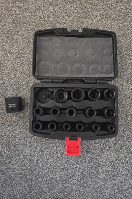 Sealey Premier Impact Socket Set 1/2"Sq Drive 16pc - Image 1 of 3