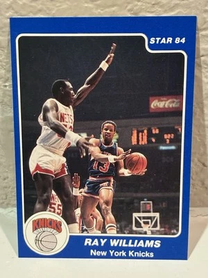 1983-84 Star Ray Williams #72 Knicks NRMT - Image 1 of 2