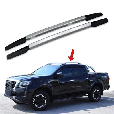 Portaequipajes barra transversal de techo 220 lb compatible con Nissan Navara NP300 2015-2023 Foto 1 de 4