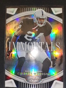 2023 Panini Certified Football, Charles Woodson, "Immortsls", Las Vegas Raiders - Bild 1 von 2