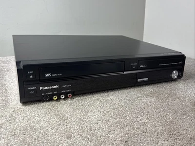 Panasonic DMR-EZ37V VCR VHS DVD Recorder Combo TESTED And Working NO REMOTE - Image 1 of 4