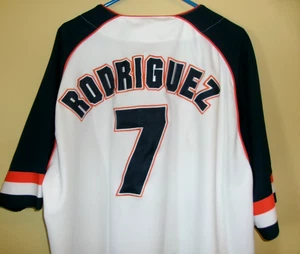 Detroit Tigers #7 Ivan Pudge Rodriguez Authentic True Fan Stitched Jersey 3XL - Picture 1 of 10
