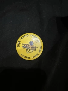 One Eyed Jack Alkohol Lemon Brew Ad Button - #469 - Bild 1 von 1