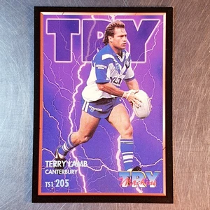 1994 Dynamic Series 2 Rugby League NRL Try Cards Terry Lamb - Picture 1 of 2