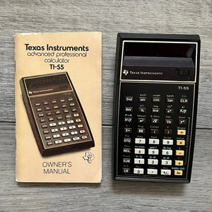 Vintage Texas Instruments TI-55 Advanced Professional Scientific Calculator - Picture 1 of 6