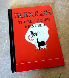 Rudolph The Red Nosed Reindeer by Robert May for Montgomery Ward 1967 FAST SHIP - Picture 1 of 2