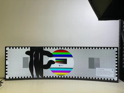 LG UltraGear 45GR65DC-B 45" QHD VA LED Curved Gaming Monitor READ/FOR PARTS - Image 1 of 4