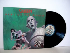 QUEEN News Of The World original VINYL LP from 1977 (ELEKTRA 6E-112) - Picture 1 of 5