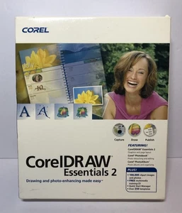 Corel Drawing Essentials 2 Windows ESS2ENGPC Photo Editing Suite Program - Picture 1 of 9