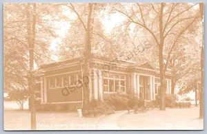 K40/ Oregon City Oregon RPPC Postcard c1930 Public Library 436 - Picture 1 of 2