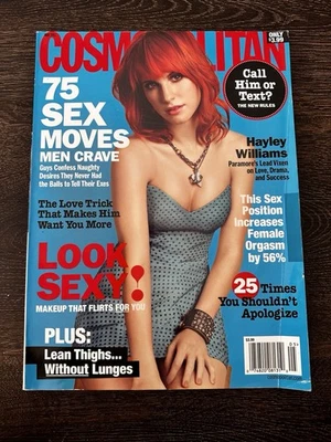 Cosmopolitan Magazine May 2011 Hayley Williams Vol 250 #5 Paramore - Image 1 of 3