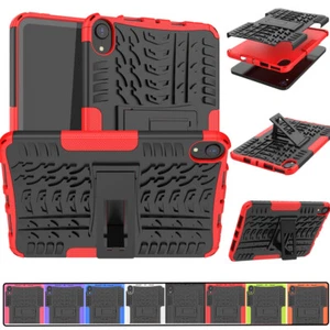 For iPad 5th 6th 7th 8th 9th Gen Mini Air Protective Soft Rubber Hard Stand Case - Picture 1 of 42