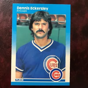 1987 Fleer GLOSSY Set DENNIS ECKERSLEY #563 CHICAGO CUBS ** MINT ** HIGH GRADE * - Bild 1 von 1