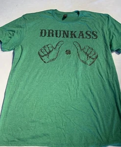 Camiseta XL Día de San Patricio Marcha Griega Manga Corta Suerte Hombres Unisex Borracho - Imagen 1 de 7