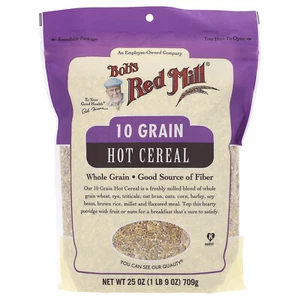10 Grain Hot Cereal, Whole Grain, 25 oz (709 g) - Picture 1 of 2