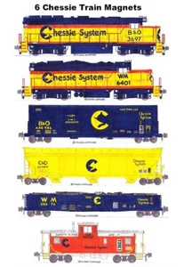 Sistema Chessie Tren Local 6 imanes Andy Fletcher - Imagen 1 de 1