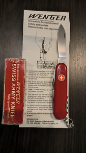 Vintage Old Rare Wenger Swiss Army Knife Folfing  Pocket Knive Multi Tool