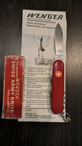 Coltello da tasca svizzero vintage antico raro Wenger Folfing multitool - Foto 1 di 12