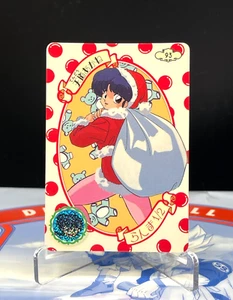 Ranma 2/1 TCG  No.93 Akane Tendo  Santa - Japanese 1990 vintage card BANDAI - Picture 1 of 3