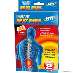 2 Stück Wärmepads für Rückenschmerzen selbstklebend sofortige schnelle Linderung Fuß schnell arbeitend - Bild 1 von 7