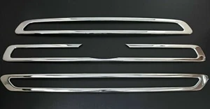 Edelstahl Kühlergrill Leisten Chrom für ORD TRANSIT 7 | BJ ab 2013- - Picture 1 of 3