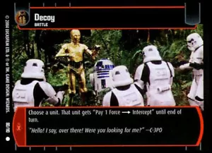 Star Wars TCG WOTC Il Ritorno dello Jedi Esca FOIL 80/110 - Foto 1 di 1