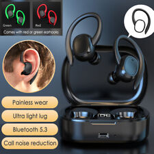 Bluetooth 5.3 Sport Digitalanzeige Headset Abnehmbare Ohrbügel Tastensteuerung